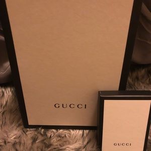 Authentic Medium and Small Gucci Box